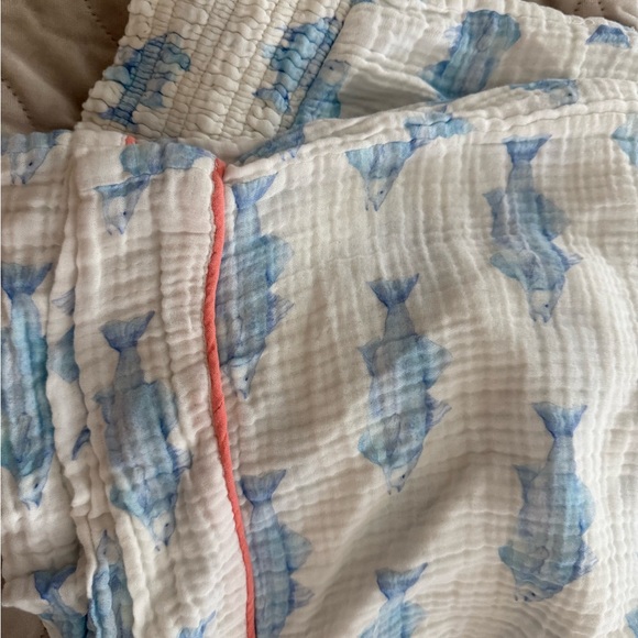 Sara Fitz Blue Fish PJ Set - Picture 4 of 4